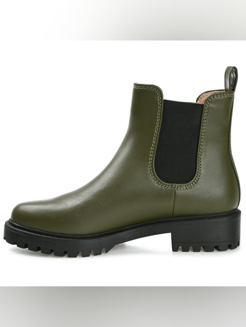 Kenova Chelsea Ankle Boot in Olive Green 10